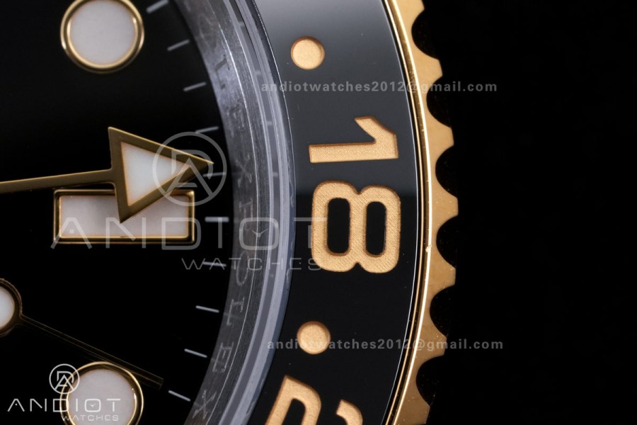 GMT Master II 126713 GRNR ARF 1:1 Zombie Best Edition Black Dial on Jubilee Bracelet DD3285