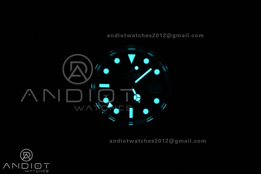 GMT Master II 126713 GRNR ARF 1:1 Zombie Best Edition Black Dial on Jubilee Bracelet DD3285