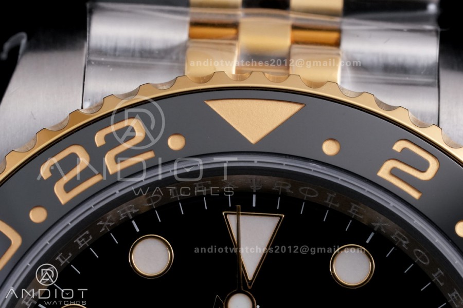 GMT Master II 126713 GRNR ARF 1:1 Zombie Best Edition Black Dial on Jubilee Bracelet DD3285