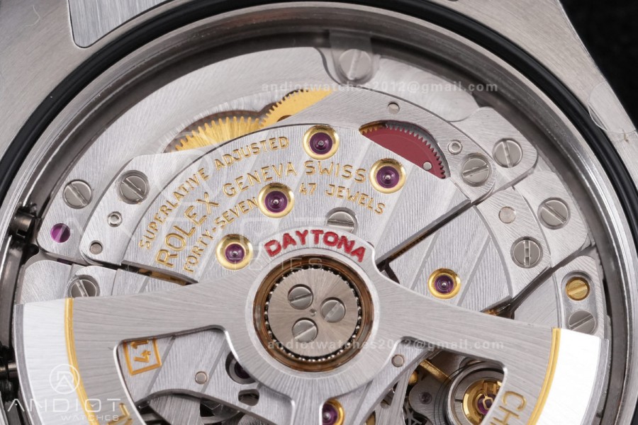 Daytona 126500 ARF 1:1 Best Edition White Dial on SS Bracelet Strap DD4131