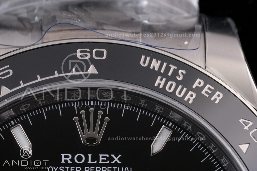 Daytona 126500 ARF 1:1 Best Edition Black Dial on SS Bracelet Strap DD4131