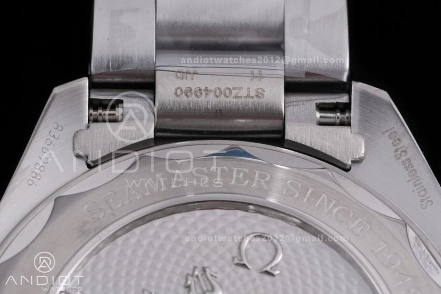 Seamaster 39.5mm VSF 1:1 Best Edition Summer Blue Dial on SS Bracelet SA8800 Super Clone V4