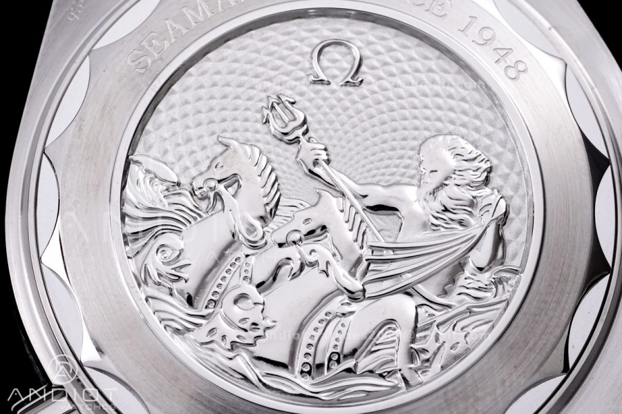 Seamaster 39.5mm VSF 1:1 Best Edition Summer Blue Dial on SS Bracelet SA8800 Super Clone V4