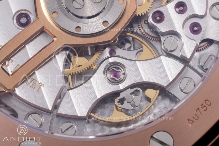 Royal Oak 41mm 15510 RG DDF 1:1 Best Edition Blue Dial on RG Bracelet DD4302 Super Clone (185g Weighted)