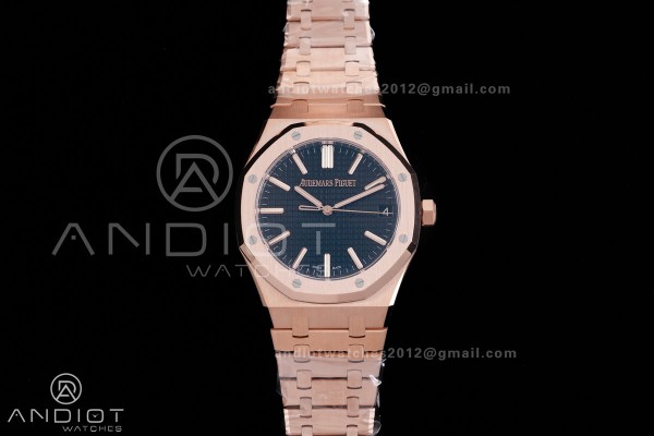 Royal Oak 41mm 15510 RG DDF 1:1 Best Edition Black...