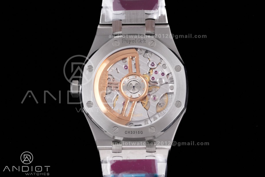 Royal Oak 41mm 15510 SS DDF 1:1 Best Edition Silver Dial on SS Bracelet DD4302 Super Clone