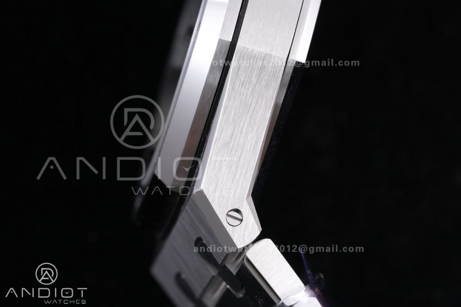 Royal Oak 41mm 15510 SS DDF 1:1 Best Edition Blue Dial on SS Bracelet DD4302 Super Clone