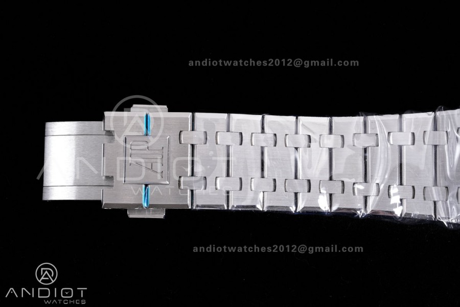 Royal Oak 41mm 15510 SS DDF 1:1 Best Edition Blue Dial on SS Bracelet DD4302 Super Clone