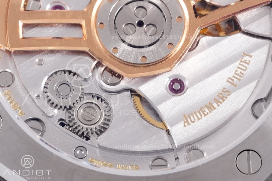 Royal Oak 41mm 15510 SS DDF 1:1 Best Edition Blue Dial on SS Bracelet DD4302 Super Clone