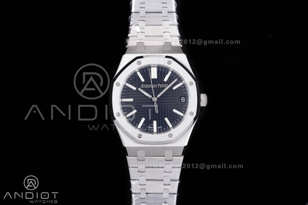 Royal Oak 41mm 15510 SS DDF 1:1 Best Edition Black...