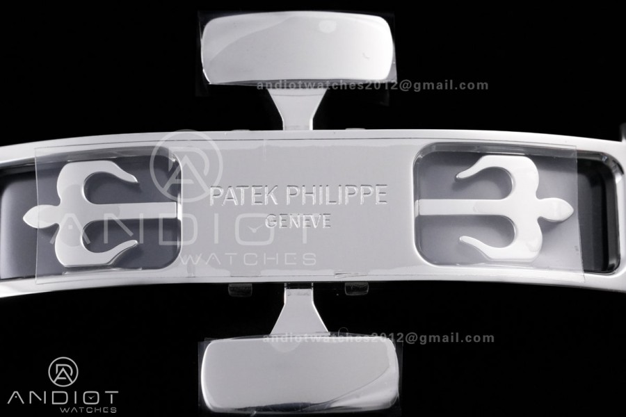 Aquanaut 5168G 42mm SS DDF 1:1 Best Edition Green Dial on Green Rubber Strap DD330 Super Clone (122g Weighted)