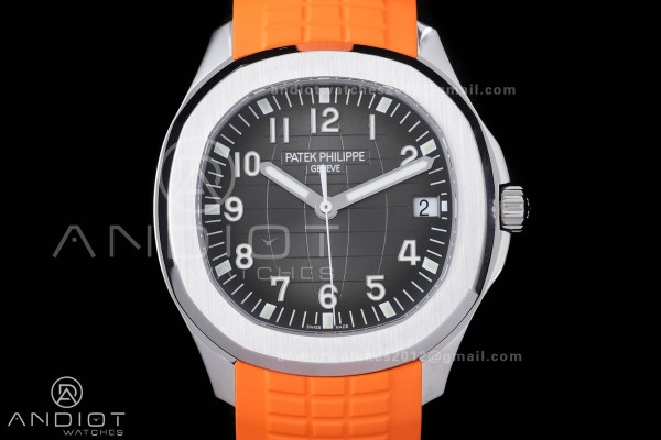 Aquanaut 5167 SS DDF 1:1 Best Edition Gray Dial on...