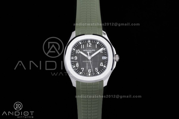 Aquanaut 5167 SS DDF 1:1 Best Edition Gray Dial on...