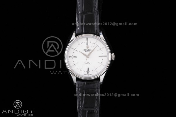 Cellini 50509 SS KZF 1:1 Best Edition White Dial R...