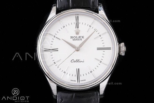 Cellini 50509 SS KZF 1:1 Best Edition White Dial R...