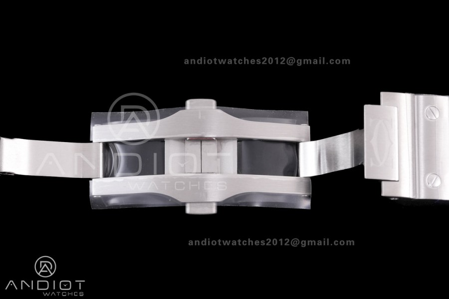 Santos de Cartier 40mm BVF 1:1 Best Edition Brown Dial on SS SmartLinks Bracelet MIYOTA 9015