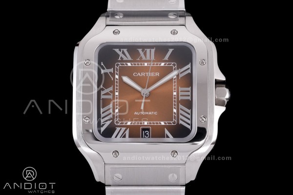 Santos de Cartier 40mm BVF 1:1 Best Edition Brown ...