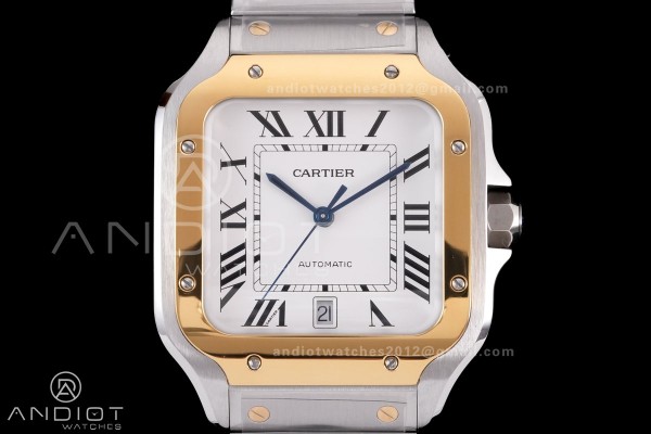 Santos de Cartier 40mm SS/YG 2018 BVF 1:1 Best Edi...