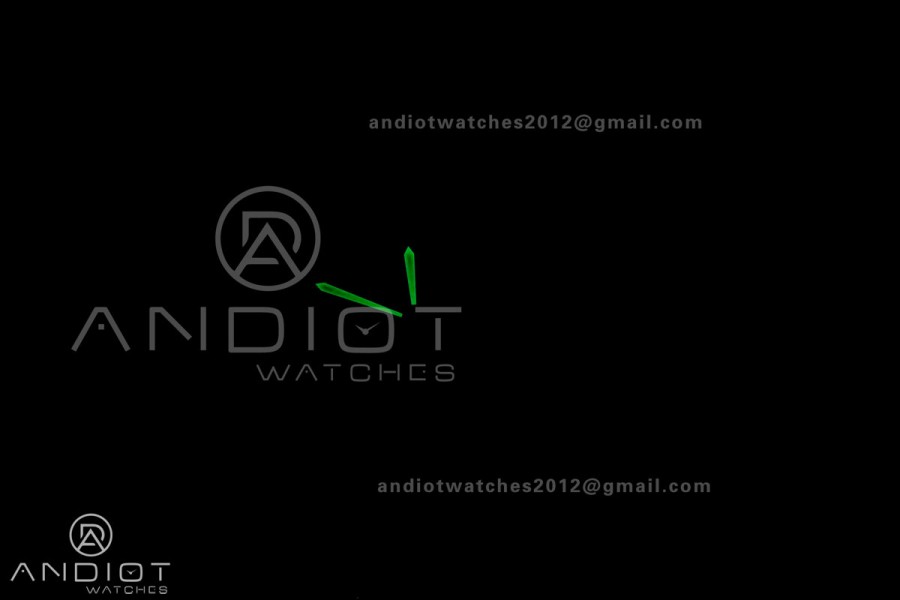 Santos de Cartier 40mm PVD BVF 1:1 Best Edition Black Dial on Rubber Strap MIYOTA 9015