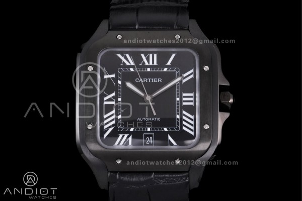 Santos de Cartier 40mm PVD BVF 1:1 Best Edition Bl...