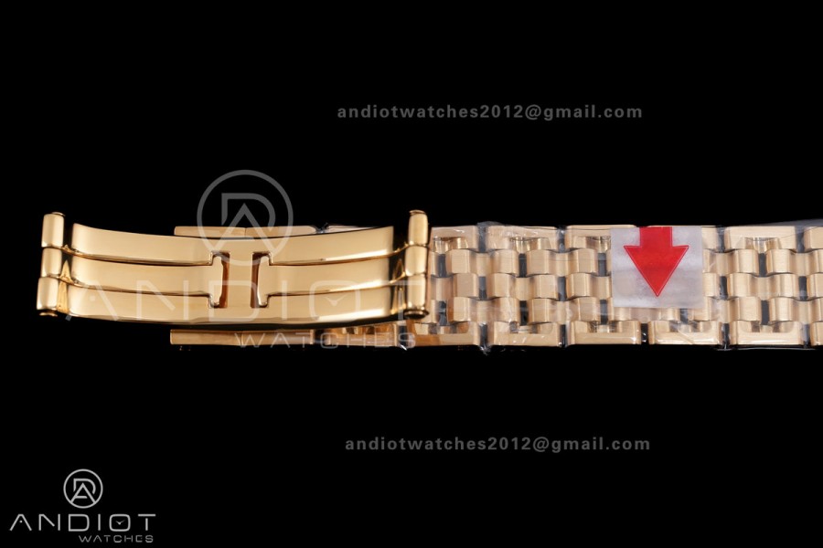 Panthère 22mm BVF 1:1 Best Edition YG White Dial on YG Bracelet Ronda Quartz