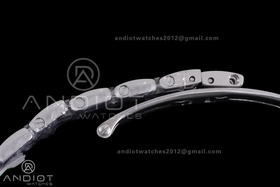 Panthère 22mm BVF 1:1 Best Edition SS White Dial on SS Bracelet Ronda Quartz