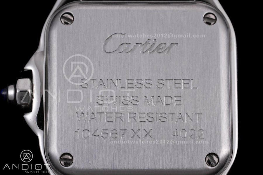 Panthère 22mm BVF 1:1 Best Edition SS White Dial on SS Bracelet Ronda Quartz