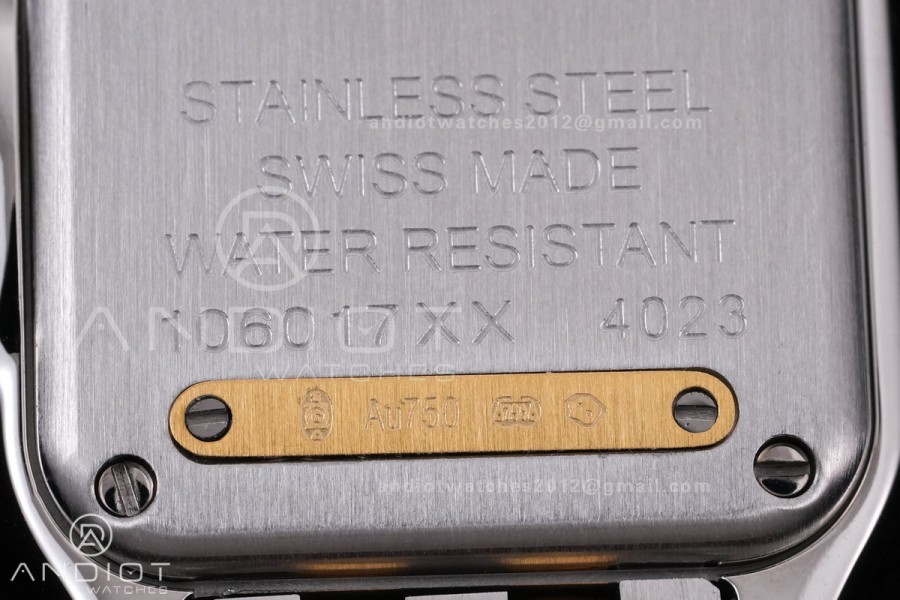 Panthère 22mm BVF 1:1 Best Edition SS/YG White Dial on SS/YG Bracelet Ronda Quartz