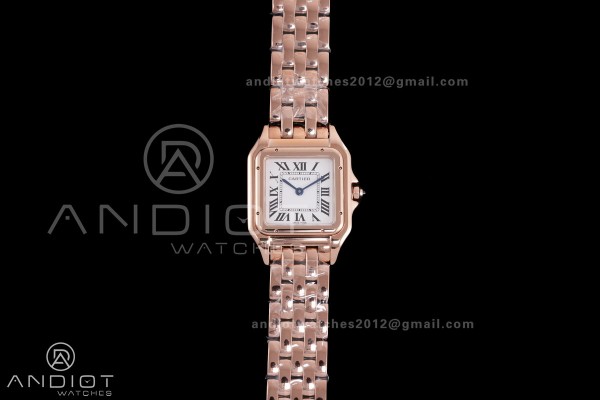 Panthère 27mm BVF 1:1 Best Edition RG White Dial ...