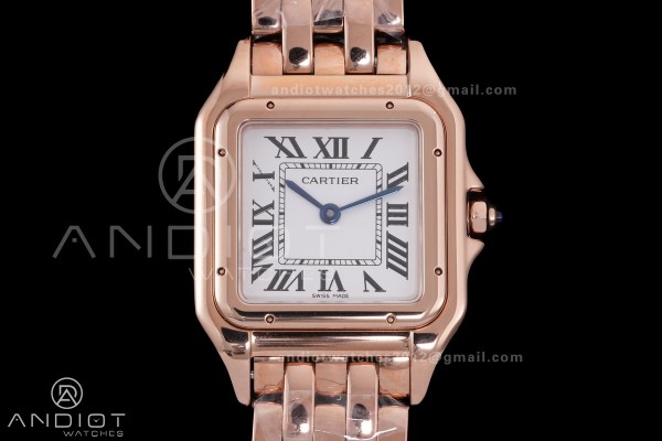 Panthère 27mm BVF 1:1 Best Edition RG White Dial ...