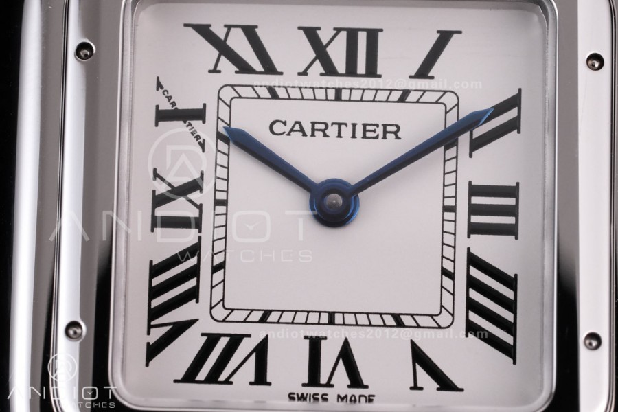 Panthère 27mm BVF 1:1 Best Edition SS White Dial on SS Bracelet Ronda Quartz