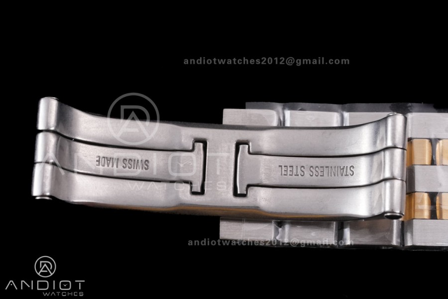 Panthère 27mm BVF 1:1 Best Edition SS/YG White Dial on SS/YG Bracelet Ronda Quartz