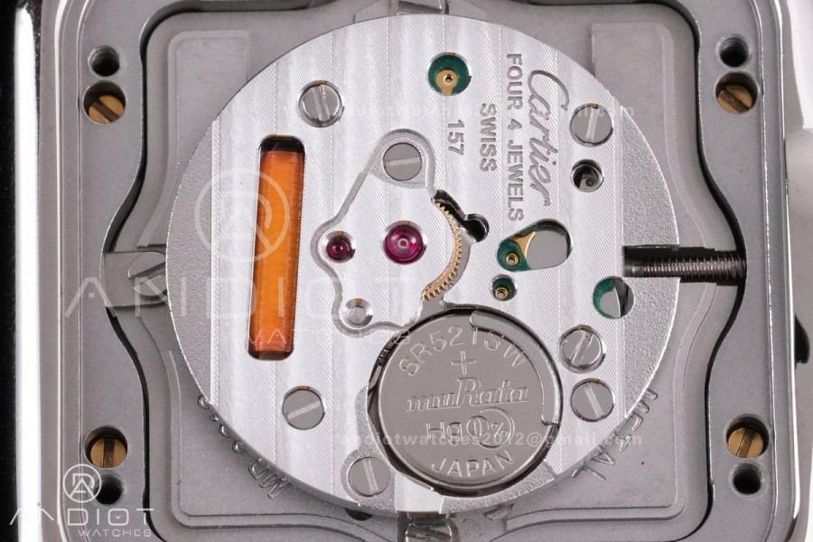 Panthère 27mm BVF 1:1 Best Edition SS/YG White Dial on SS/YG Bracelet Ronda Quartz