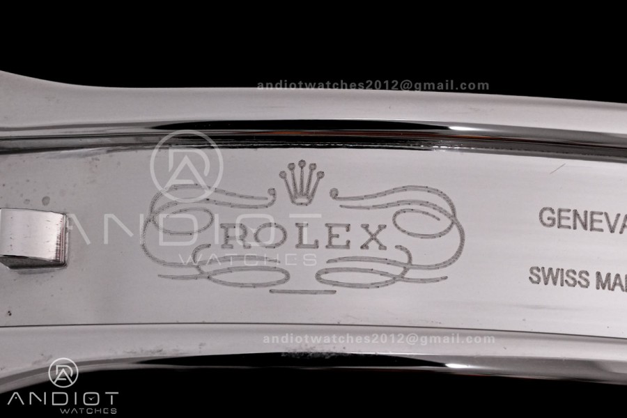 Land Dweller 127336 DIWF Best Edition Ice Blue Dial on SS Bracelet A7135