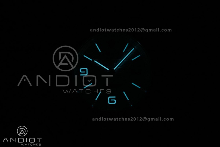 Land Dweller 127336 DIWF Best Edition Ice Blue Dial on SS Bracelet A7135