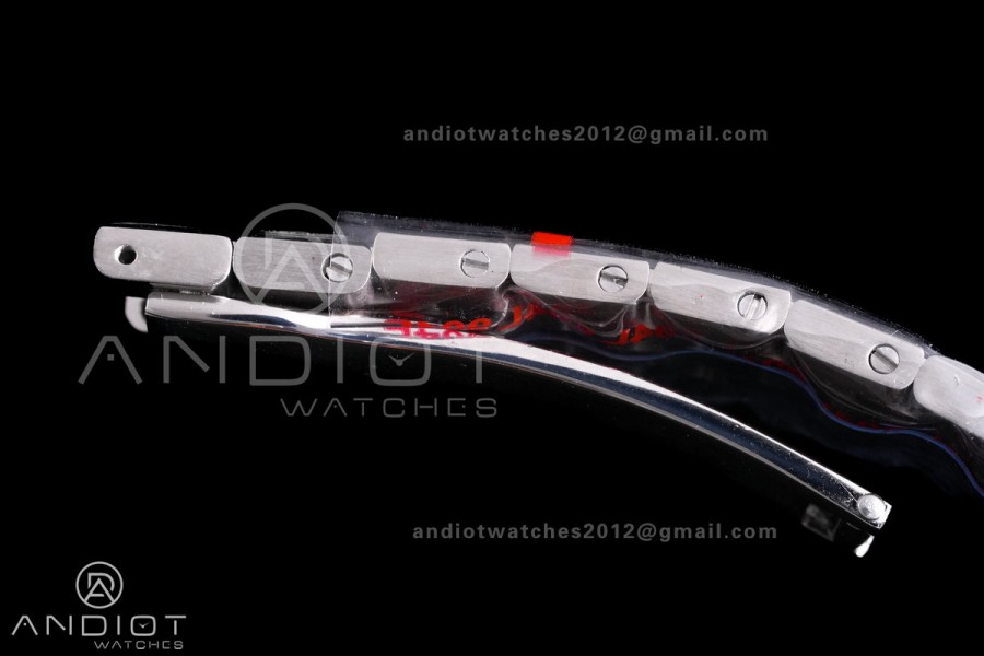 Land Dweller 127334 DIWF Best Edition White Dial on SS Bracelet A7135