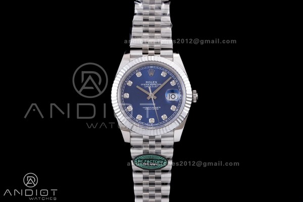 DateJust 41 126334 RCF 1:1 Best Edition 904L Steel...