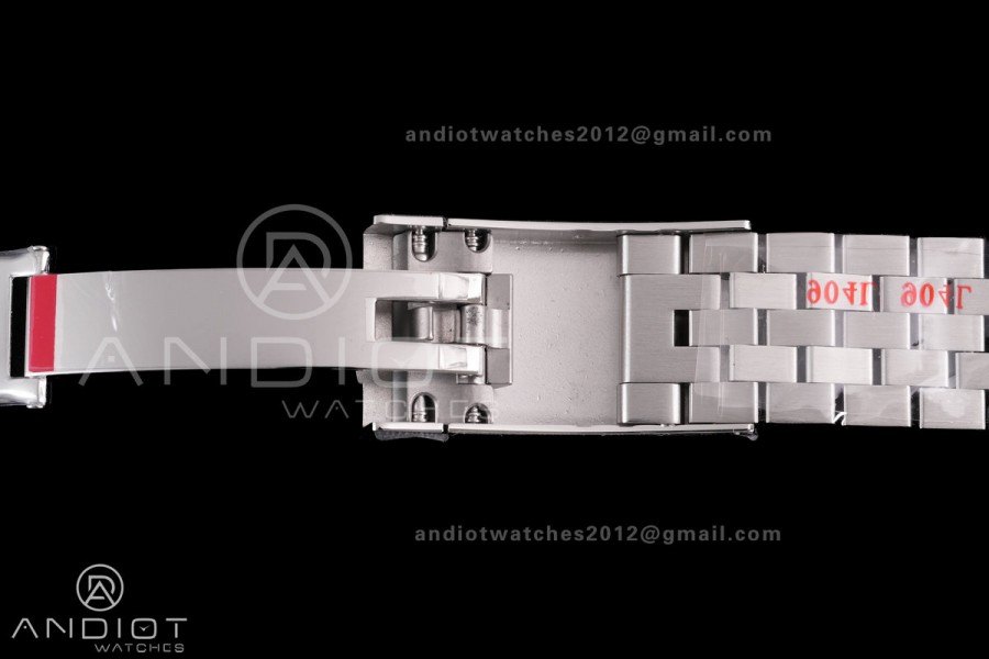 DateJust 41 126334 RCF 1:1 Best Edition 904L Steel Sliver Stick Dial on Jubilee Bracelet RC3235