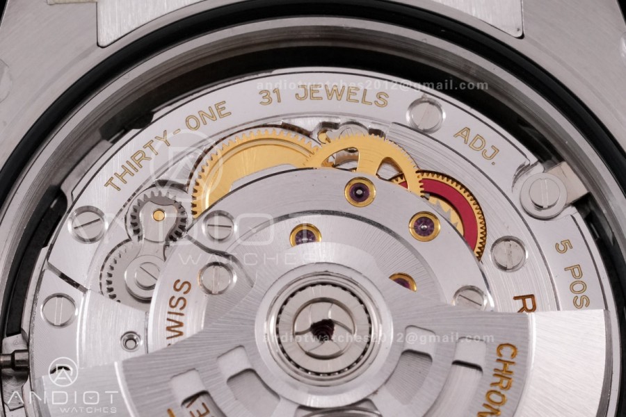 DateJust 41 126334 RCF 1:1 Best Edition 904L Steel Black Stick Dial on Jubilee Bracelet RC3235