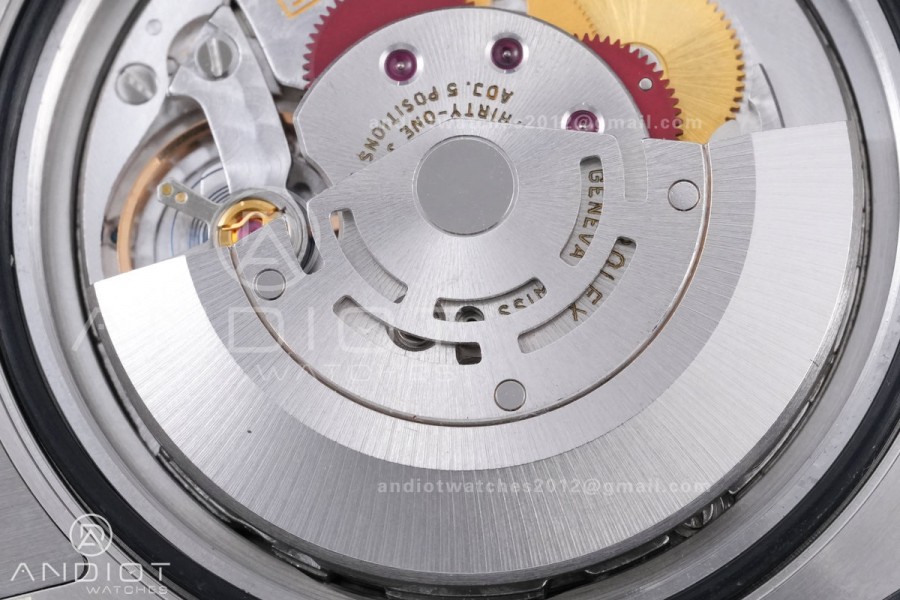 Submariner 116613LB Blue Ceramic 904L Steel/YG RCF 1:1 Best Edition Blue Dial DD3135 184g (Gain Weight)