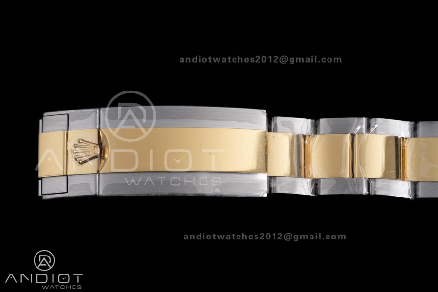 Submariner 116613LB Blue Ceramic 904L Steel/YG RCF 1:1 Best Edition Blue Dial DD3135 184g (Gain Weight)