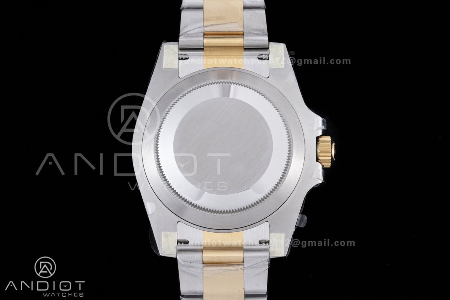 Submariner 116613LB Blue Ceramic 904L Steel/YG RCF 1:1 Best Edition Blue Dial DD3135 184g (Gain Weight)