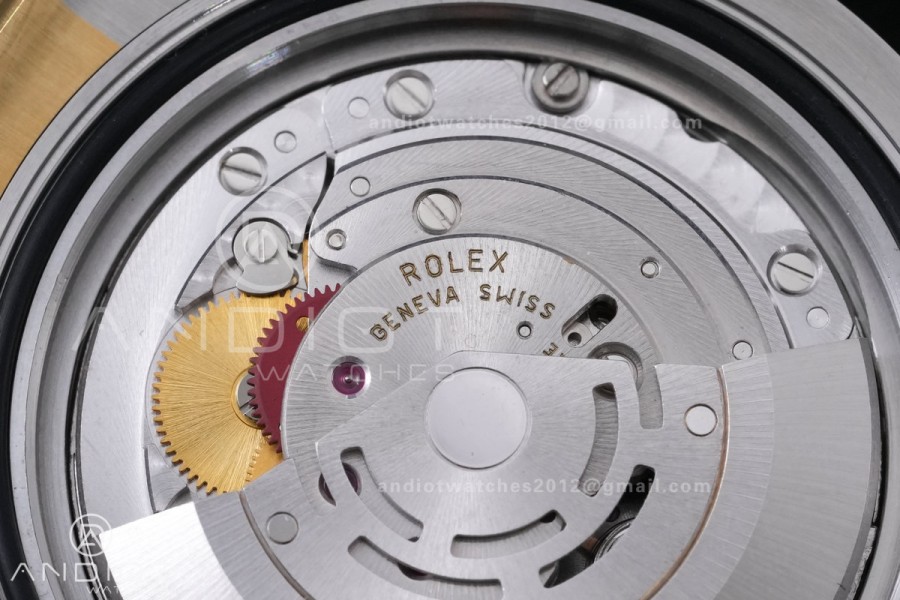 Submariner 116613LN Blue Ceramic 904L Steel/YG RCF 1:1 Best Edition Blue Dial DD3135 184g (Gain Weight)