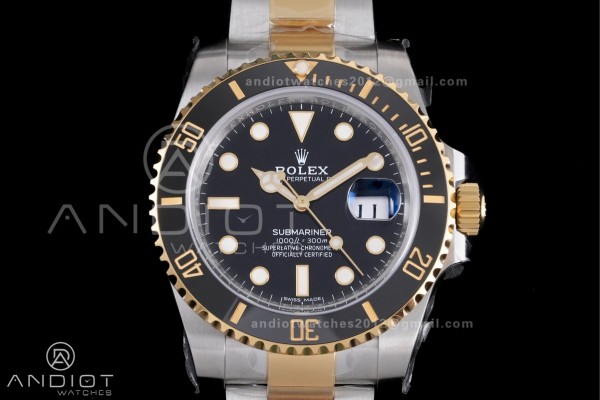 Submariner 116613LN Blue Ceramic 904L Steel/YG RCF...