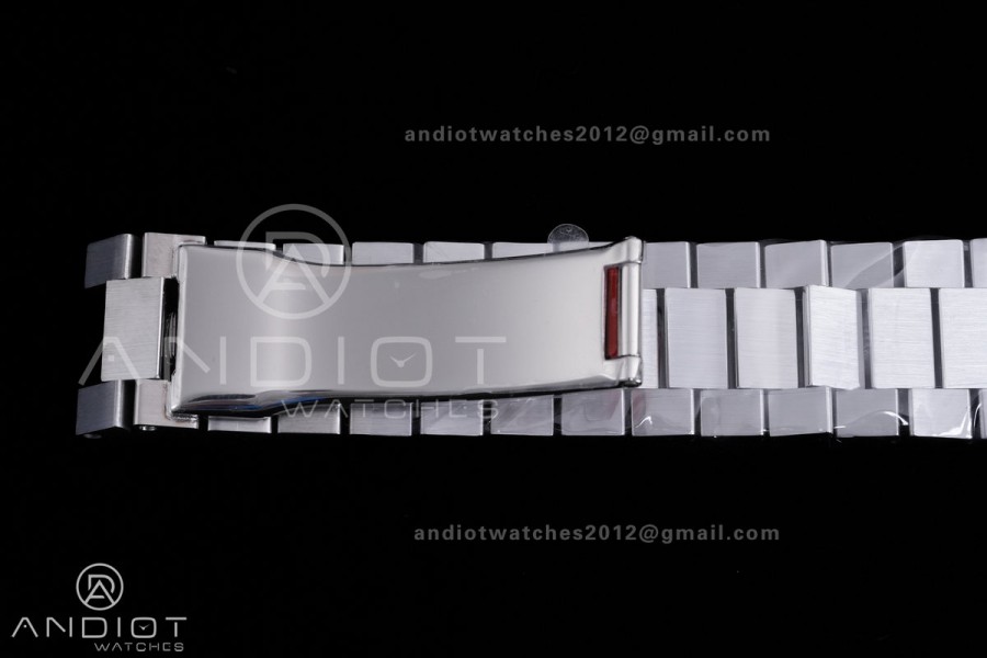 Day Date 40 SS 228236 THBF 1:1 Best Edition Ice Blue Roman Dial on President Bracelet VR3255 V3 (Gain Weight)