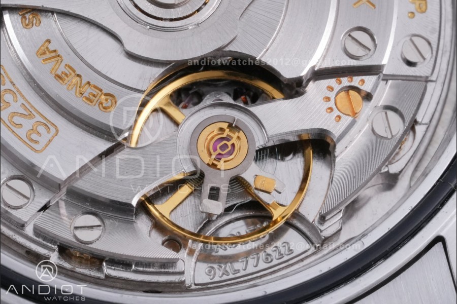 Day Date 40 SS 228236 THBF 1:1 Best Edition Ice Blue Stick Dial on President Bracelet VR3255 V3 (Gain Weight)