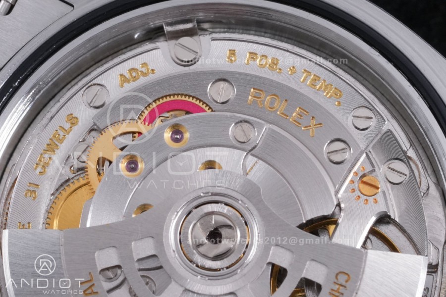 Day Date 40 SS 228236 THBF 1:1 Best Edition Ice Blue Stick Dial on President Bracelet VR3255 V3 (Gain Weight)