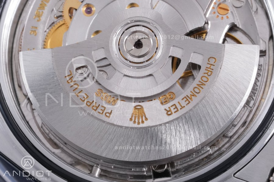 Day Date 40 SS 228236 THBF 1:1 Best Edition Ice Blue Stick Dial on President Bracelet VR3255 V3 (Gain Weight)