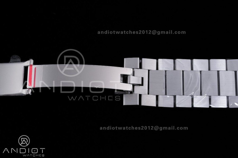 Day Date 40 SS 228236 THBF 1:1 Best Edition Ice Blue Stick Dial on President Bracelet VR3255 V3 (Gain Weight)