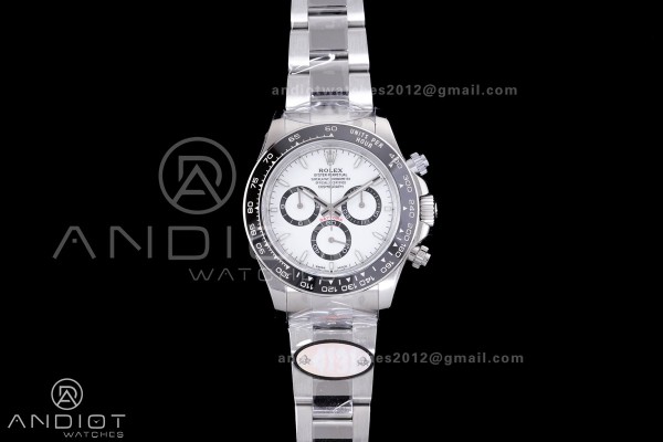 Daytona 126500 UFO 1:1 Best Edition 904L Steel Whi...